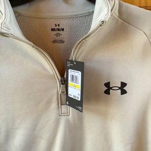 NWT Mens M UNDER ARMOUR 1/4 zip quarter $60